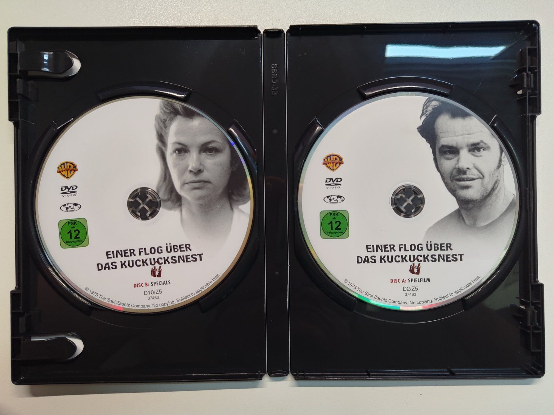 Tutti i DVDs: Einer flog über das Kuckucksnest – Usato da Liestal venduto da Kratzilla 1
