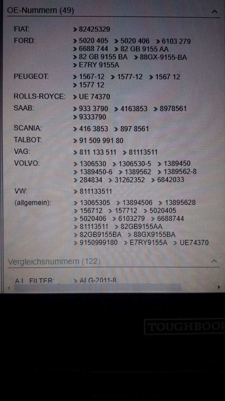 Volvo Autres accessoires p. véhicule: Kraftstoff-Filter MANN FILTER WK853 Volvo – Neuf avec emballage d'origine à Flawil par LG-AG_Teilemarkt 1