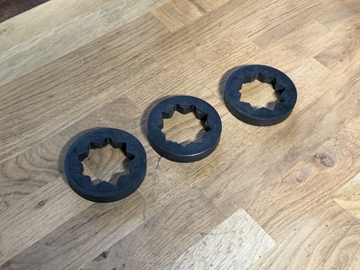 Parti ricambio per ciclomotori: Pony Beta 521 Gummi Kupplungs Beläge – Usato da Bolken venduto da si.x.las 1