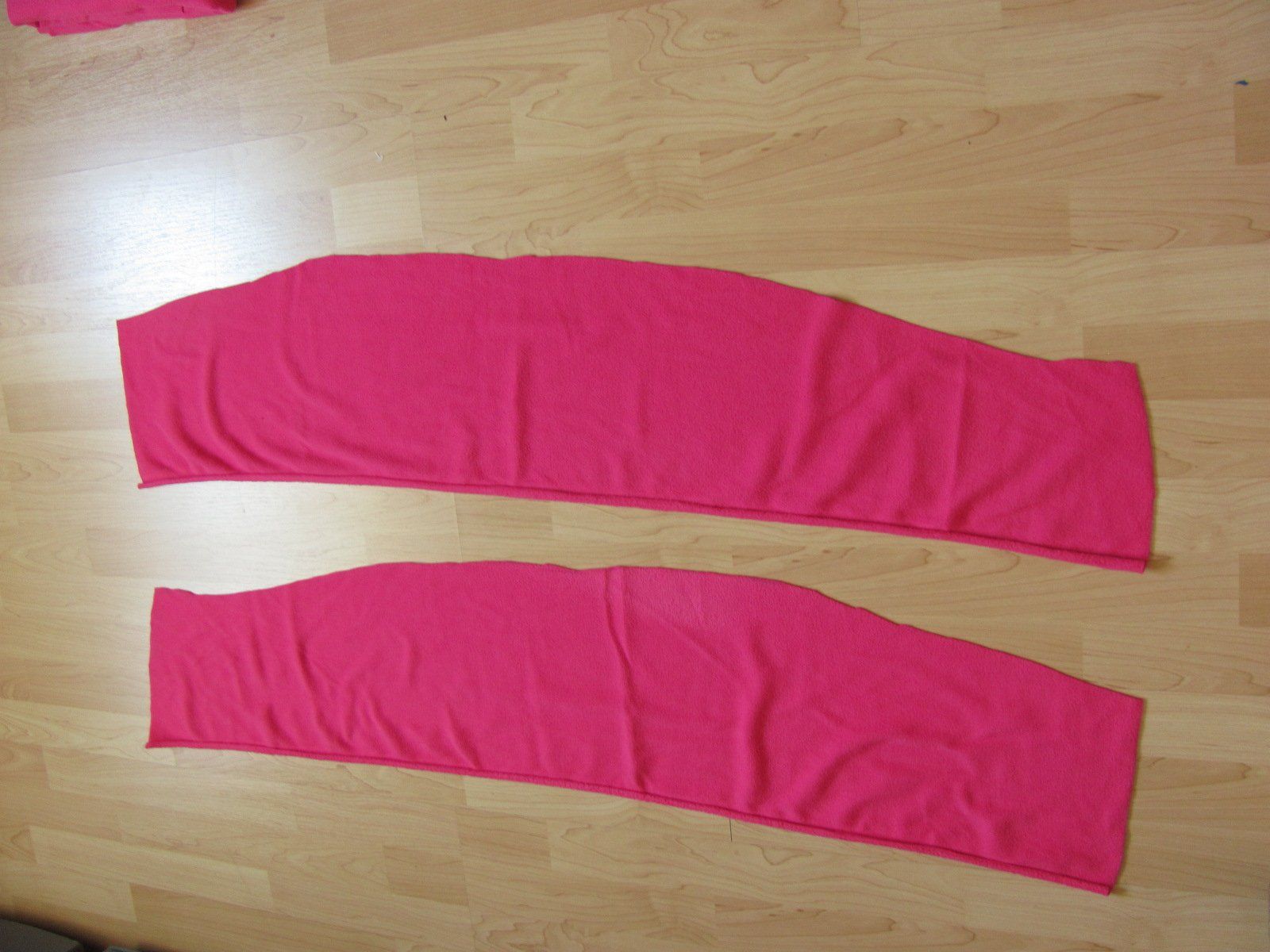 Tessuti: 3 xFleecestoff Pink, Stoffreste – Usato da Kriens venduto da Miracle49 1