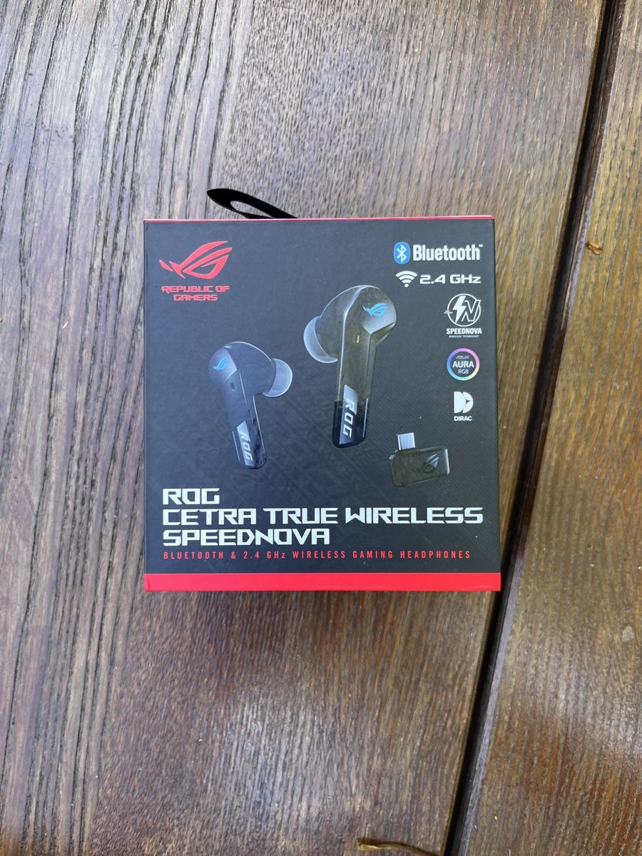 Asus Cuffie: ROG Centra True Wireless speednova Kopfhörer – Nuovo e nell'imballaggio originale da Zürich venduto da 12Baum12