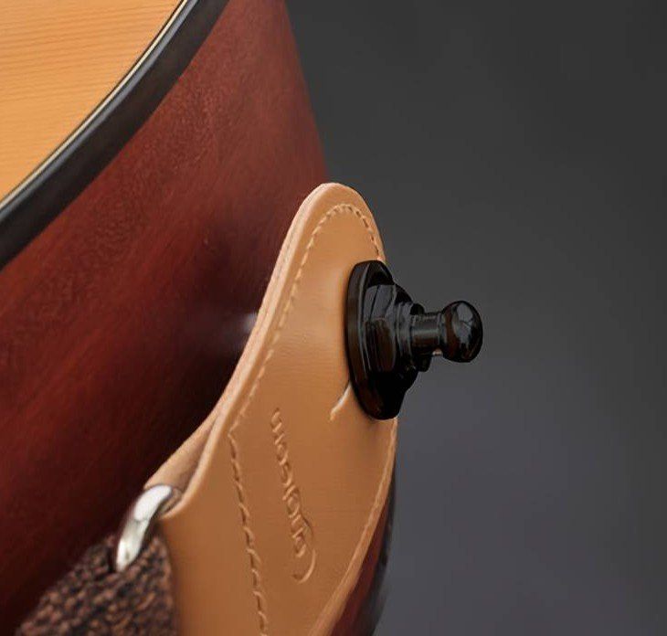 Strumenti musicali: Gurtpin, Gurtschloss für Gitarre oder E-Bass – Nuovo e nell'imballaggio originale da Basel venduto da Pickman 2