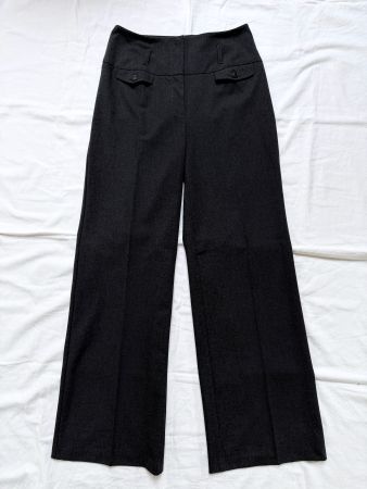 H&M Hose Gr. 36 - elegant, anthrazit, Bügelfalten