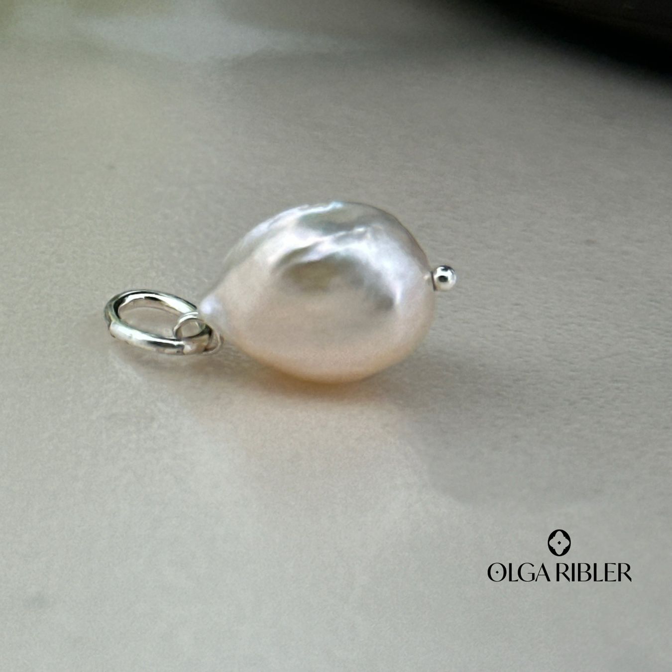 Olga Ribler Anhänger: Sterling Silber Anhänger mit Perle – Neu (gemäss Beschreibung) aus Luzern von Schmuckoutlet 4