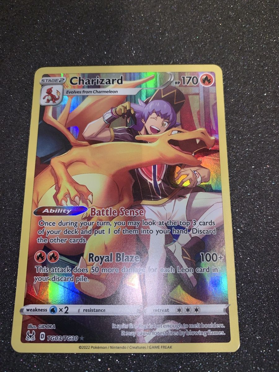 Pokémon Carte collezionabili:  Charizard TG03/TG30 – Usato da Bironico venduto da ars_z6lb 5