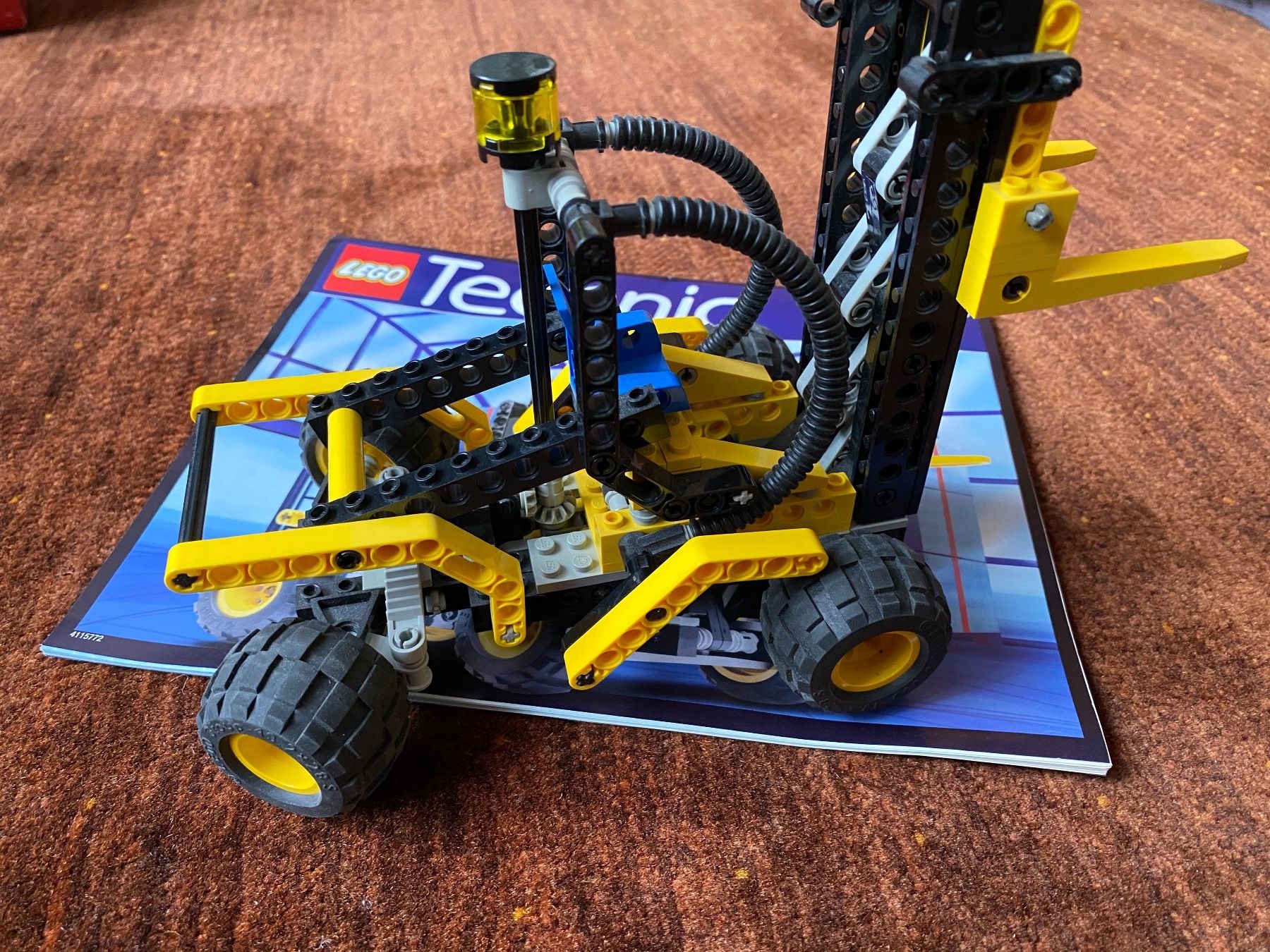 Lego Kit di costruzioni: 8463 LEGO Technic Forklift /Stapler – Usato da Wattwil venduto da edel88 4