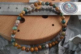 Ozean Achat Top   Kugel    Armband     Rausverkauf