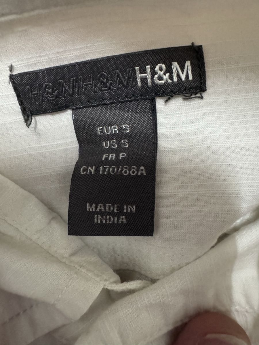 H&M Camicie: H&M Hemd, Grösse S, Weiss – Nuovo (secondo la descrizione) da Kollbrunn venduto da Frma18 2