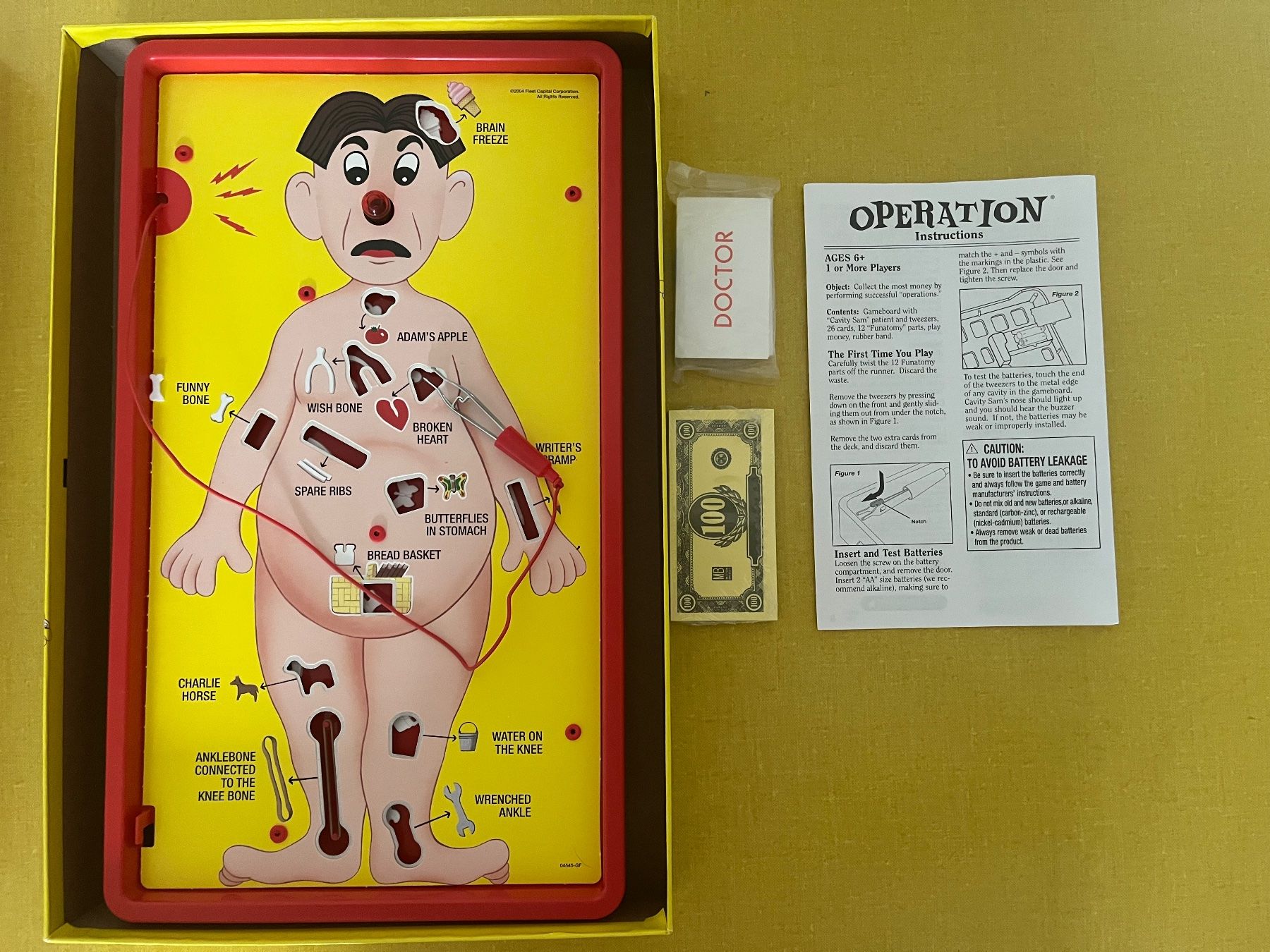 Giochi: Neuwertig! Operation Geschicklichkeitsspiel – Nuovo (secondo la descrizione) da Brugg AG venduto da corkycanada 1