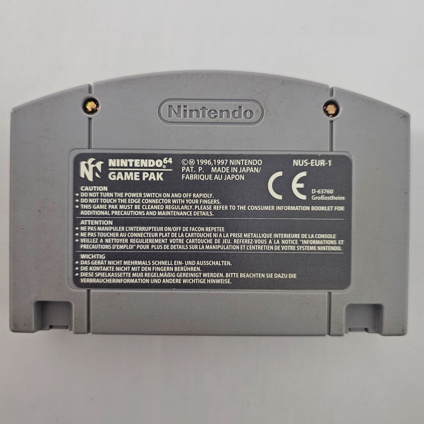 Spiele: Mario Golf 64 (N64 Spiel) – Gebraucht aus Holziken von Miglioregamesnmore 1
