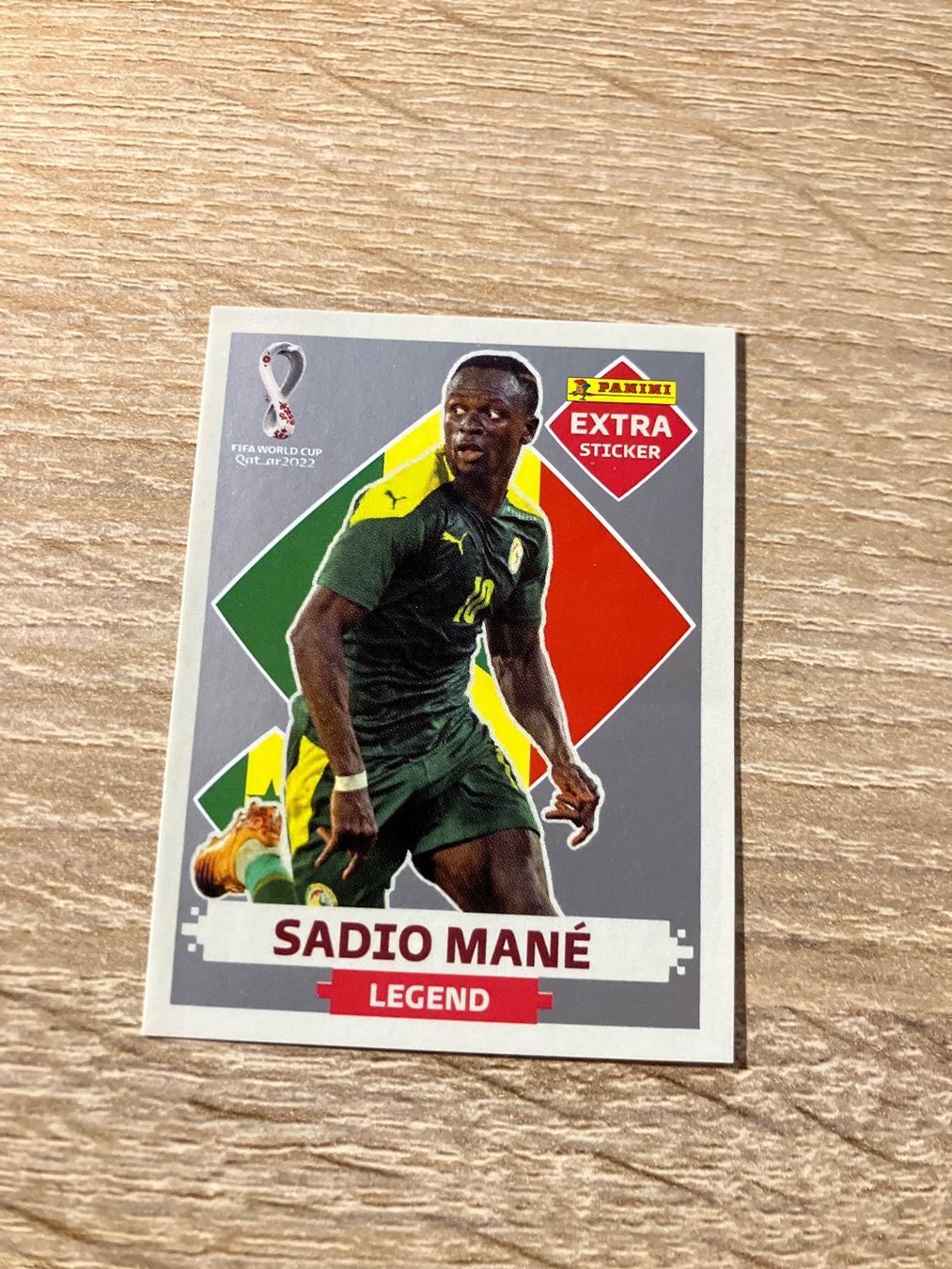 Panini Sammelbilder & Trading cards: Panini WM 2022 Extra Sticker SILVER Sadio Mane Senegal – Neu (gemäss Beschreibung) aus Chur von tozzi-stickerworld