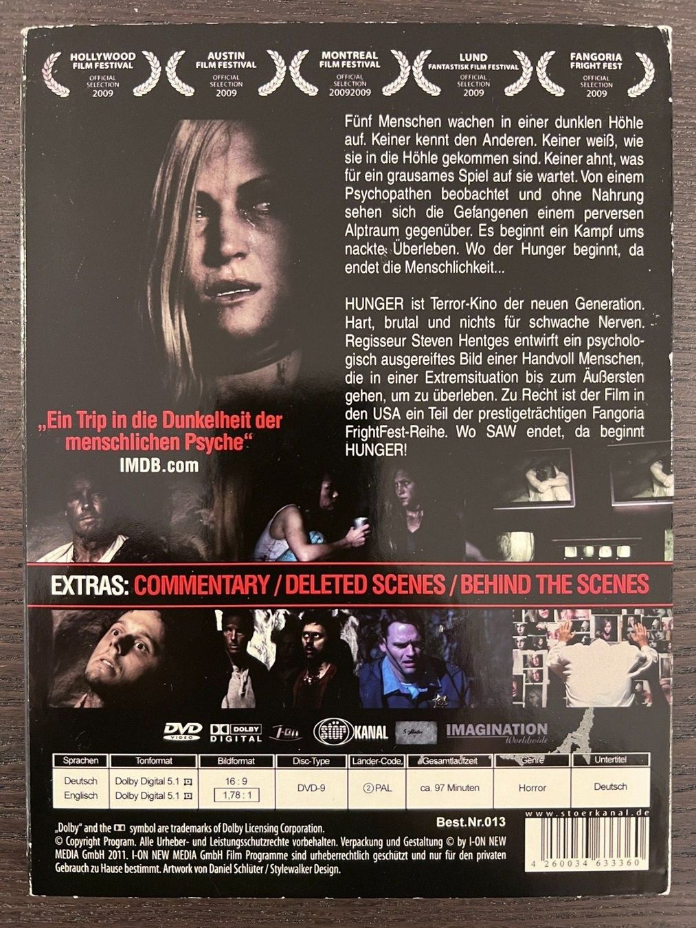 Tutti i DVDs: Hunger – Usato da Zürich venduto da FilmFreunde 1