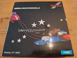Herpa Boeing 747-400F Merry Christmas 2006 1/500
