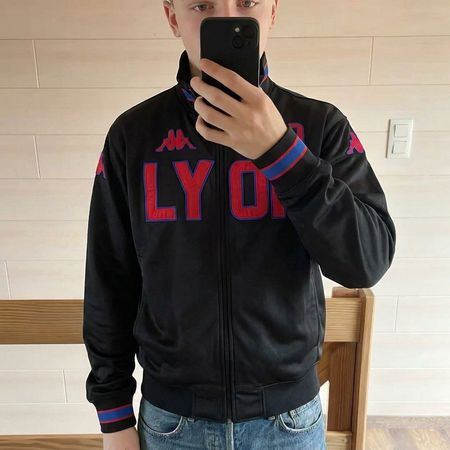 Kappa Vintage Lyon Trainingjacke Kappa Black