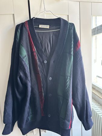 Herren Cardigan SALVATORE marineblau Grösse L gebraucht