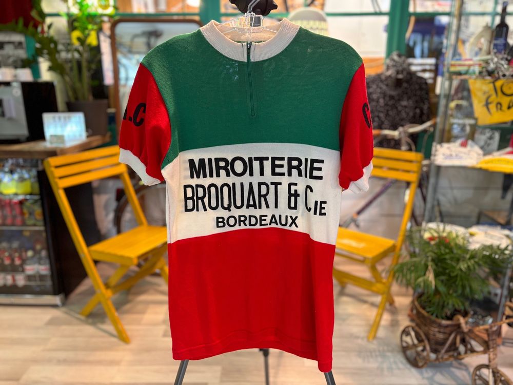 Maillot cycliste V.C.B Patisserie MARCEL FAVRAUD vintage shirt jersey