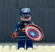 Lego Minifigur sh0736  Captain America