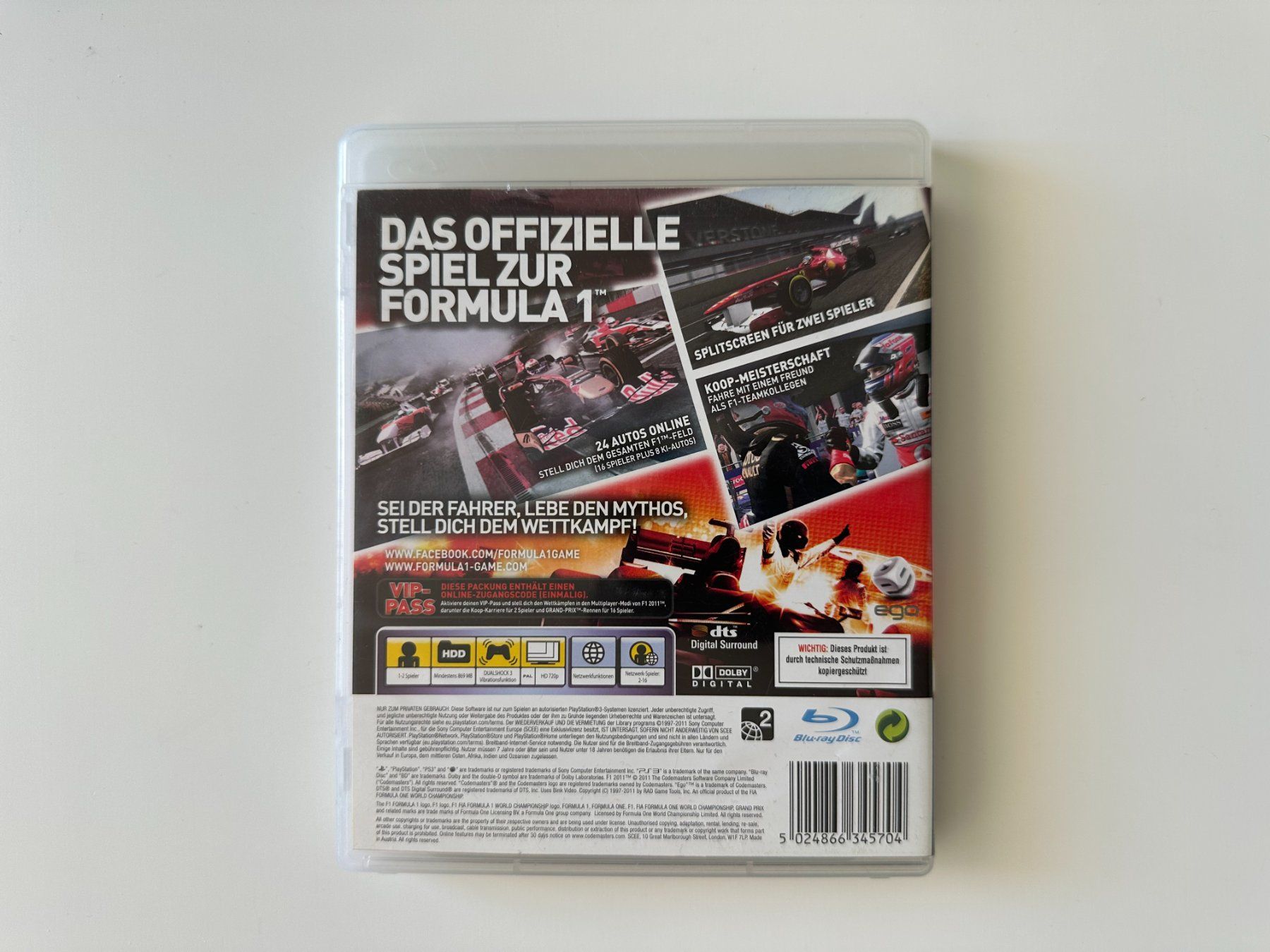 Sony Giochi: F1 2011, Sony Playstation 3, PS3 – Nuovo (secondo la descrizione) da Couvet venduto da nay_prh5 2