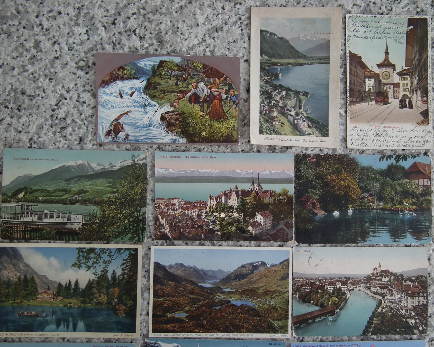 Ansichtskarten: schöne Alte Ansichtskarten Schweiz Diverse – Gebraucht aus Kriens von WULLU99 3