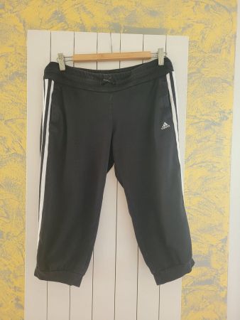 Adidas 3/4 Damenhose Schwarz Gr.S