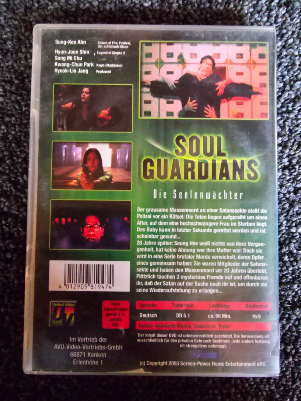 Alle DVDs: SOUL GUARDIANS (13998) – Gebraucht aus Ruswil von jan_bxl5 1