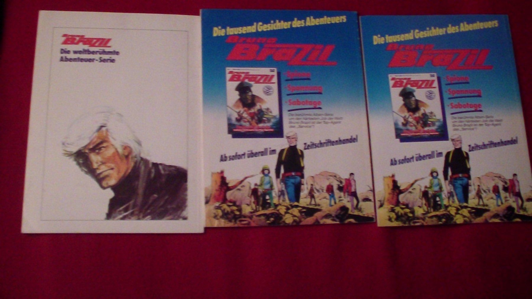 Fumetti: 3 X BRUNO BRAZIL BASTEI NR.1-3 – Usato da Volketswil venduto da nemo2000 2