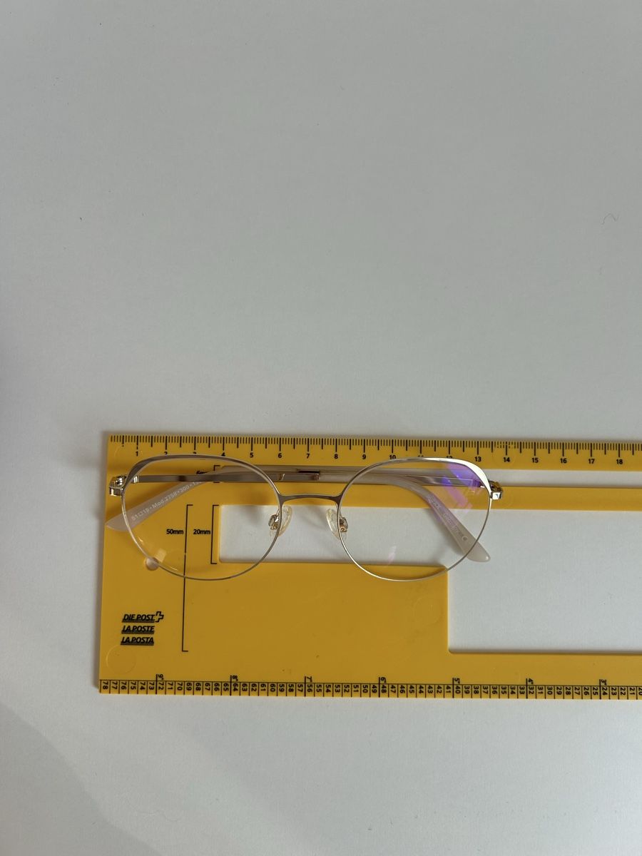 Fielmann Occhiali & Lenti: Fielmann Brille, Gold, Rund, Inklusive Etui – Usato da Chur venduto da faja7000 7