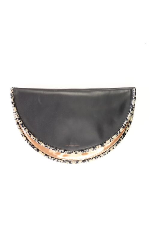 To.Go Netz-Badeschwamm Aus Clutch - 60 G, Schwarz-Grau - Sanftes Peeling, Schnell Trocknend