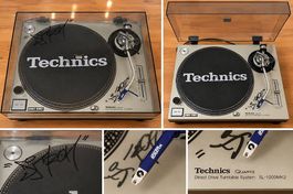 2× Technics SL-1200 MK2  DJ-Klassiker  DJ-Tron-Signatur