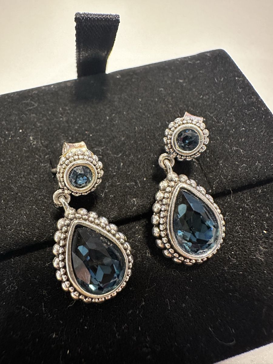Orecchini pendenti & Orecchini a lobo: Steinkult Schmuck Set, Ring und Ohrringe – Usato da Ried-Brig venduto da Beschastnykh 3