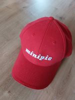 Rote MiniPic Basecap verstellbar, neu. Kult wie Aromat Mütze