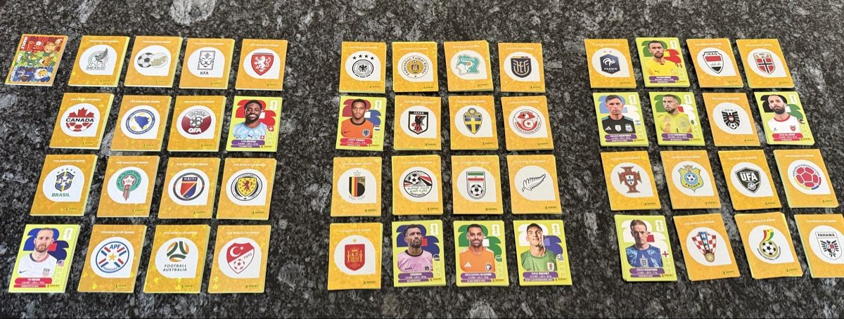 Panini Carte collezionabili: Panini WM 2026 Sticker-Set 600 Stk. – Nuovo (secondo la descrizione) da Ersigen venduto da Vaninho09