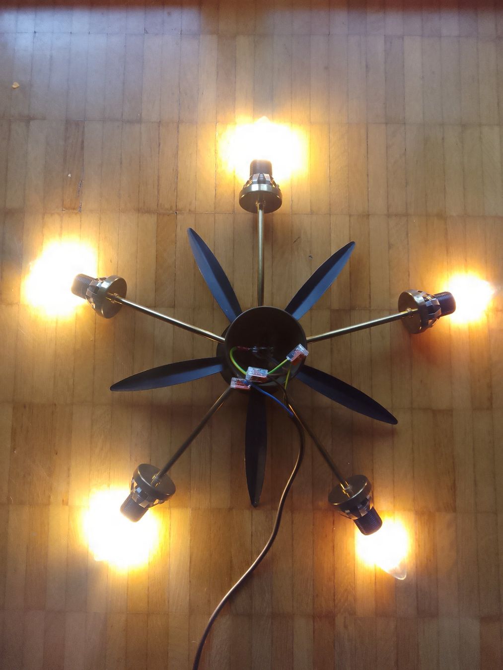 Kronleuchter & Deckenlampen: Deckenlampe Vintagelampe Plafoniere modernariato – Gebraucht aus St. Gallen von EastLakeConcept 3