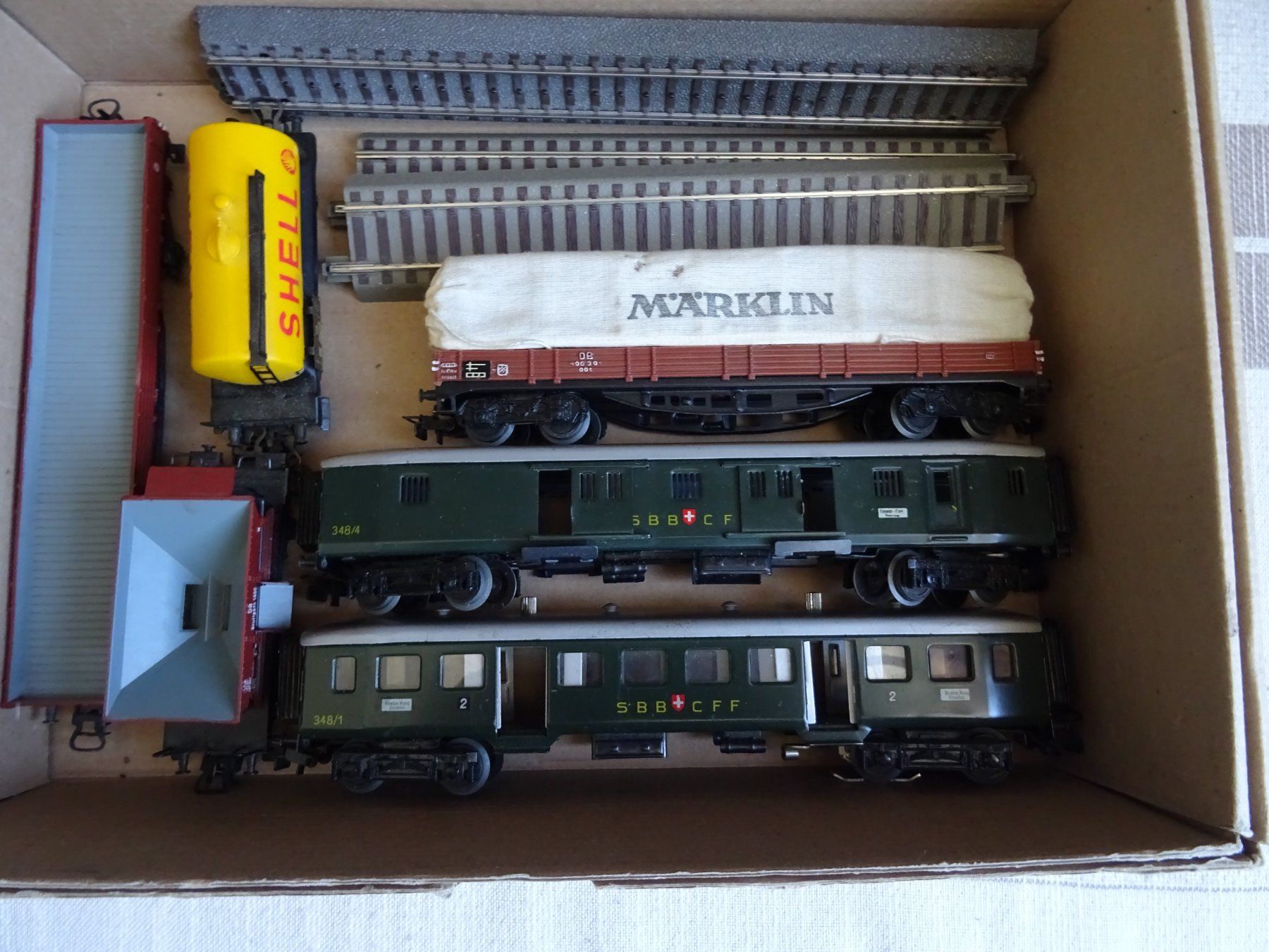 Märklin Modellini di ferrovie: Märklin Wagen H0 Wechselstrom. – Usato da Hirschthal venduto da Legov
