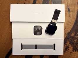 Apple Watch Series 10 Titan 46mm inkl. Milanese Armband