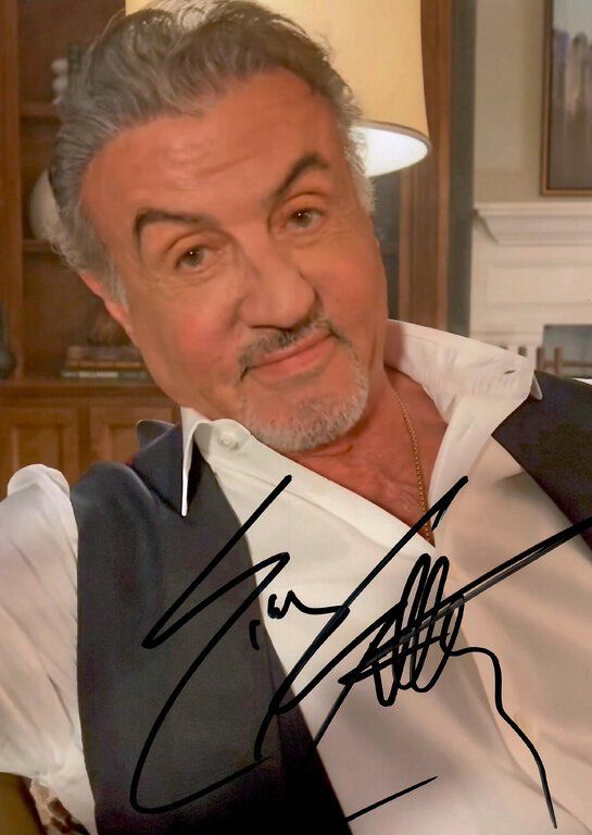 Autografi: Sylvester STALLONE / TOP AUTOGRAMM – Usato da Egg b. Zürich venduto da Dbunny