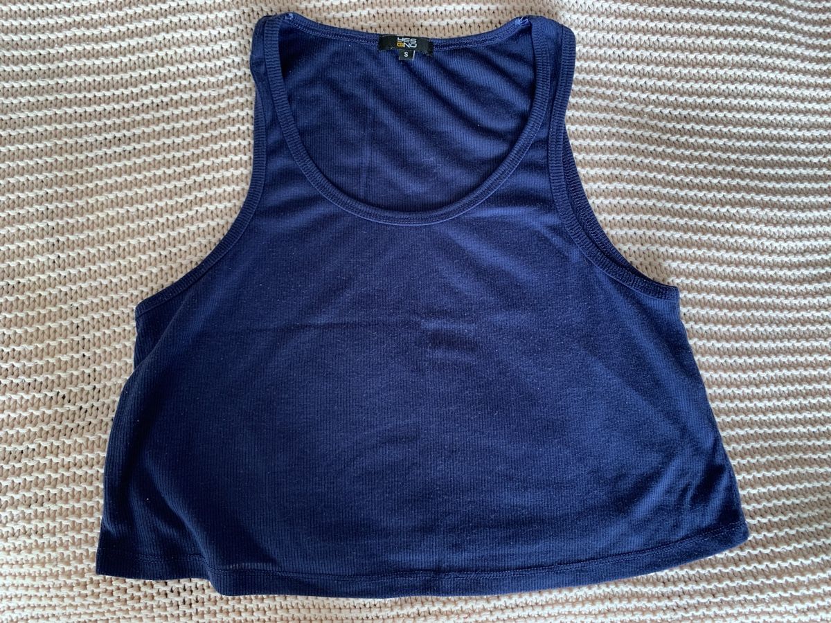 Camicette, T-shirt & Top: Crop top bleu – Usato da Montreux venduto da Izapeche811