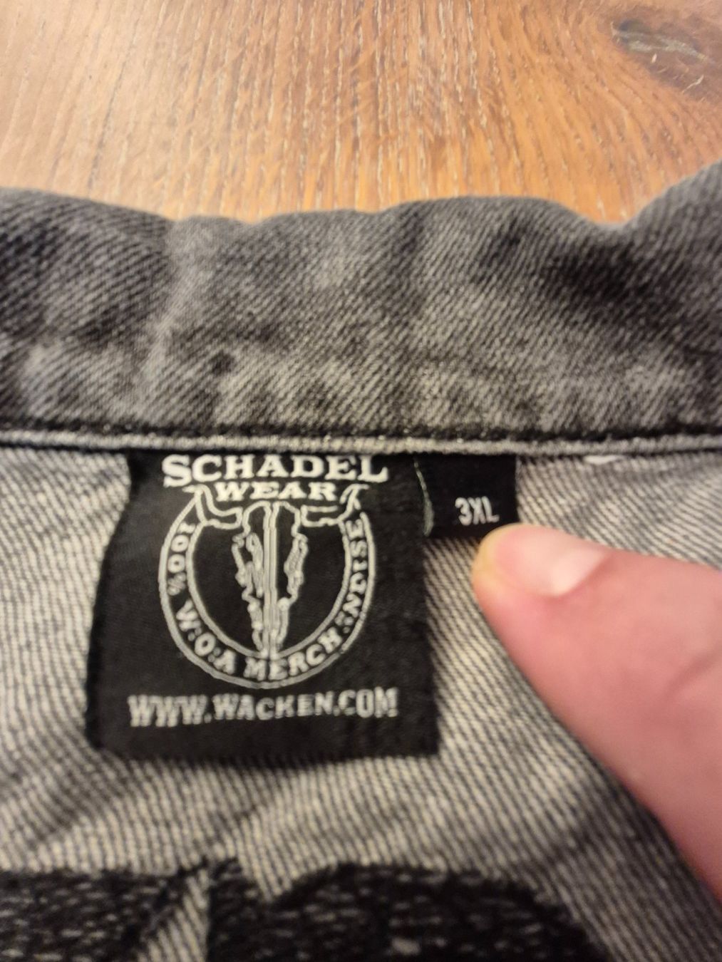 Gilets: Jeans-Weste WACKEN W.O.A. Schädelware Grösse 3XL – D'occasion à Herzogenbuchsee par Ro9999 2