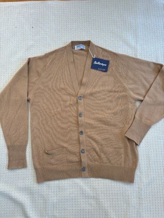 Cardigan Ballantyne 100% cachemire 48 (XL/XXL) neuf etiq