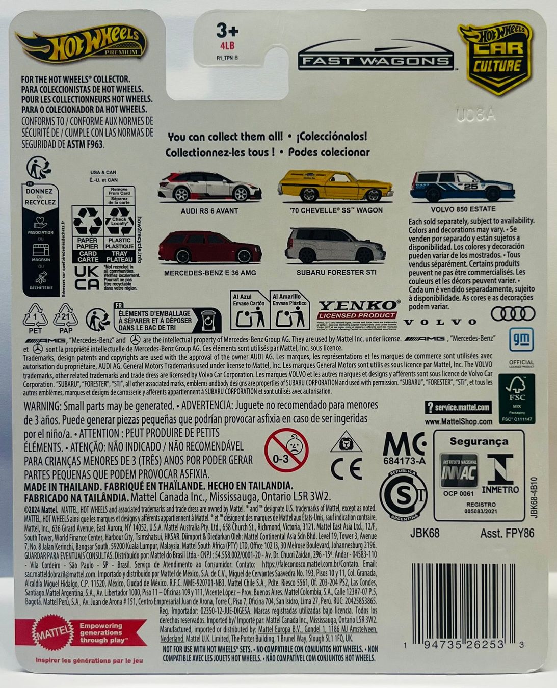 Hot Wheels Modellini d'auto: Hot Wheels - Volvo 850 Estate – Nuovo e nell'imballaggio originale da Brittnau venduto da tor129 1