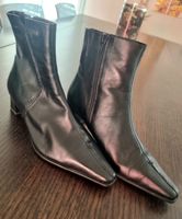 Tamaris Stiefeletten schwarz Leder Grösse 37 guter Zustand