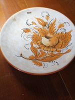 Piatto decorativo vintage dipinto a mano