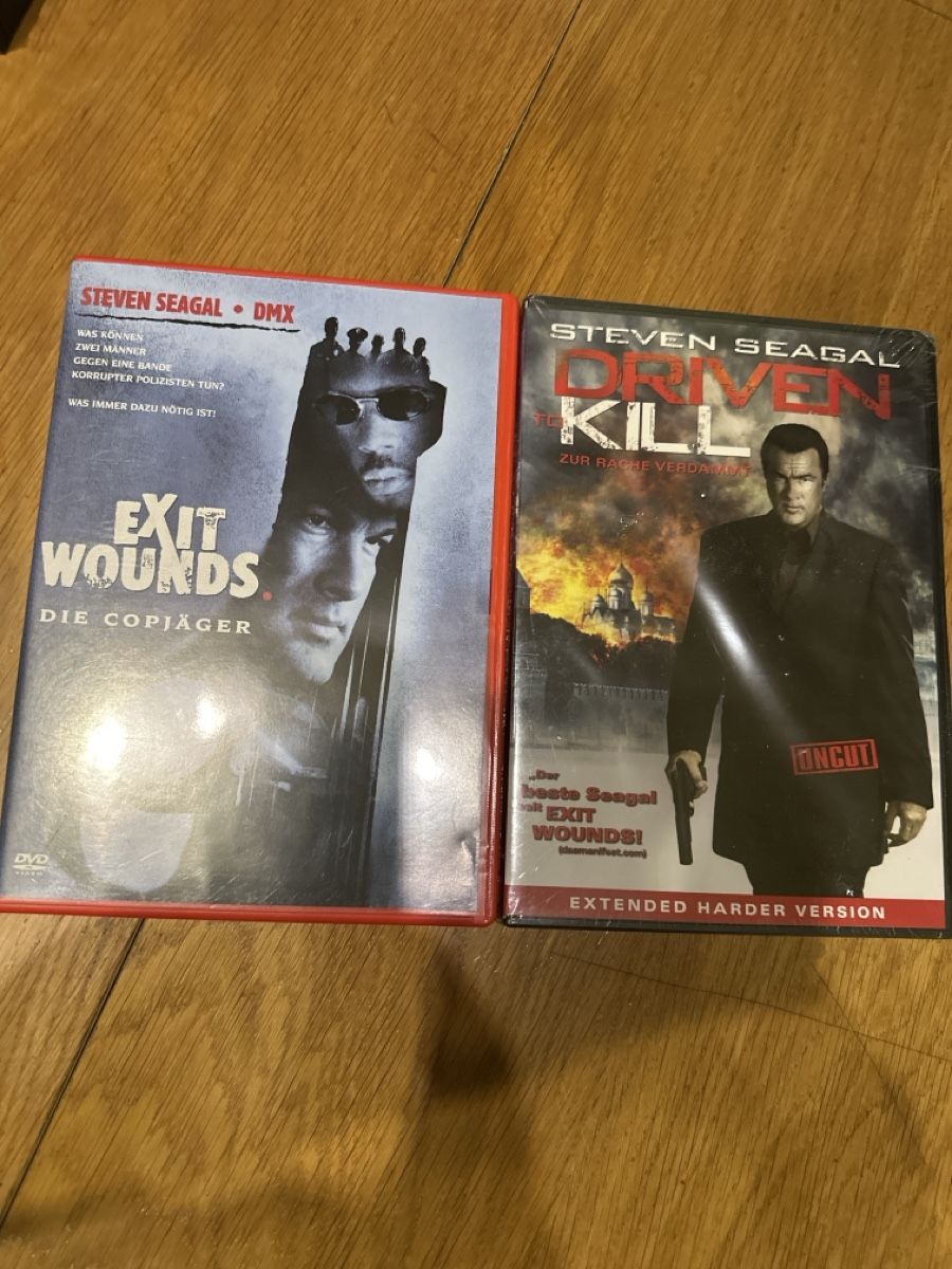 Tutti i DVDs: Exit Wounds, Driven To kill DVD, Steven Seagal – Usato da Benken ZH venduto da Audi-erich