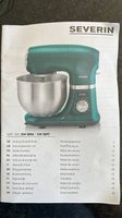 SEVERIN Küchenmaschine 1000 W 5,5 L komplett mit Zubehör