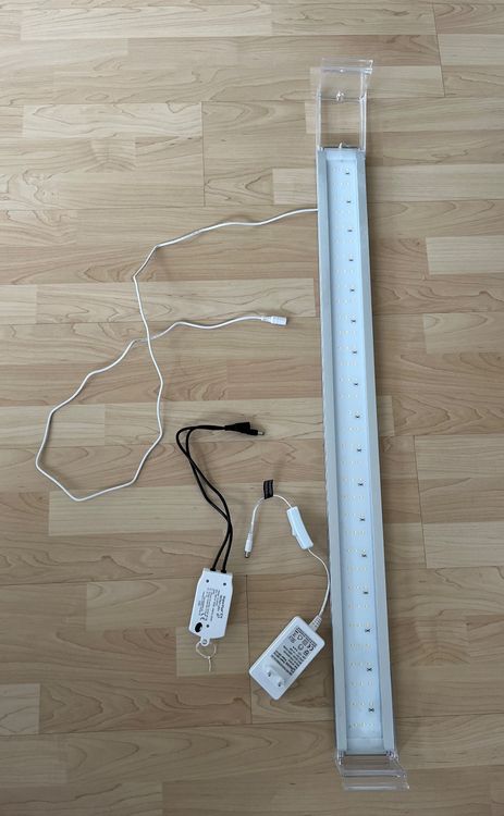 Fenteer Mini Aquarium Lichtclip - USB Beleuchtung 7W Für Pflanzenaquarien