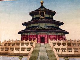 China Seidenteppich 152 x 94 cm