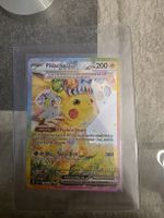 Pikachu EX Pokemon Karte 228/199 guter Zustand