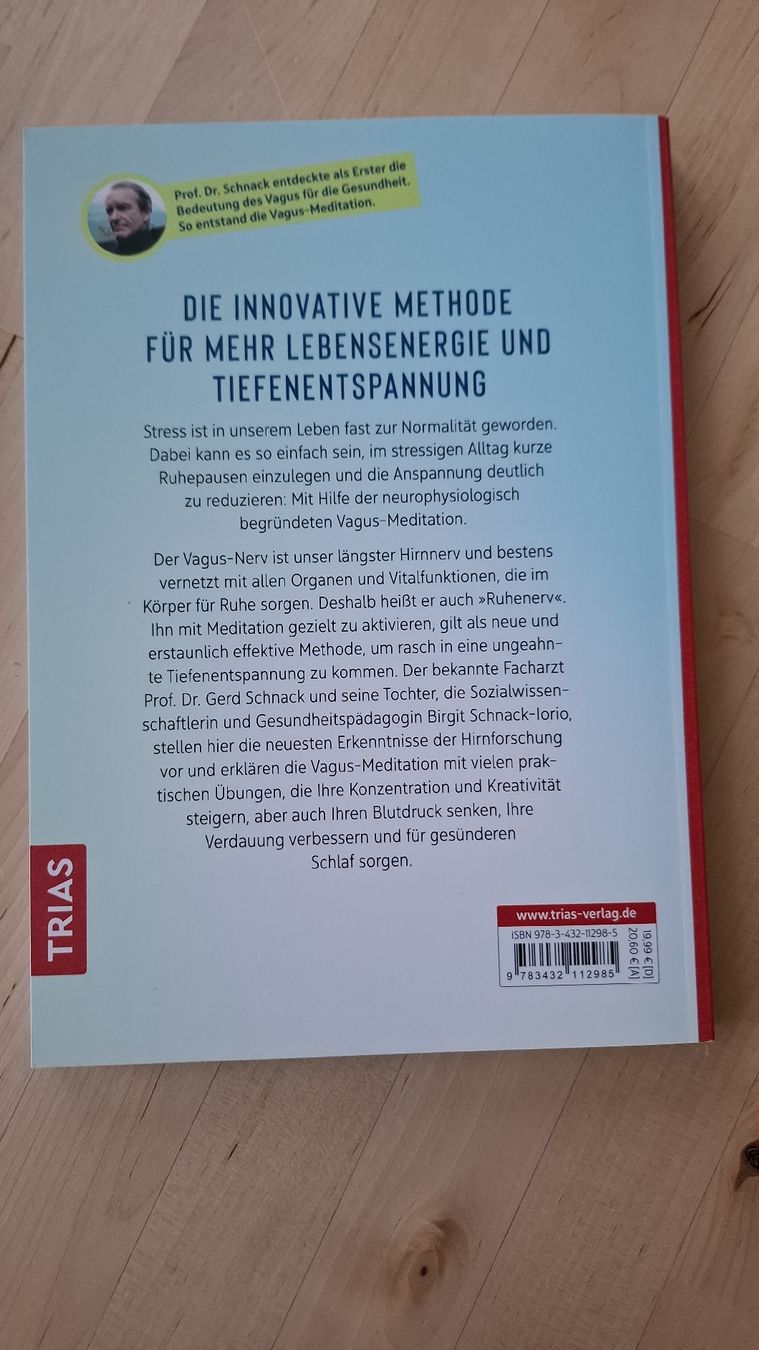 Libri: Buch "die Vagus Meditation" – Nuovo (secondo la descrizione) da Suhr venduto da kal_9958 1