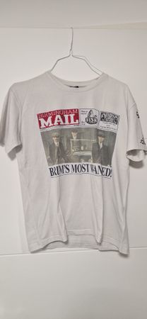 T-shirt blanc Peaky Blinders Bornz, taille M