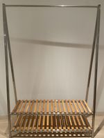 Kleiderständer aus Metall und Holz, Top Zustand!